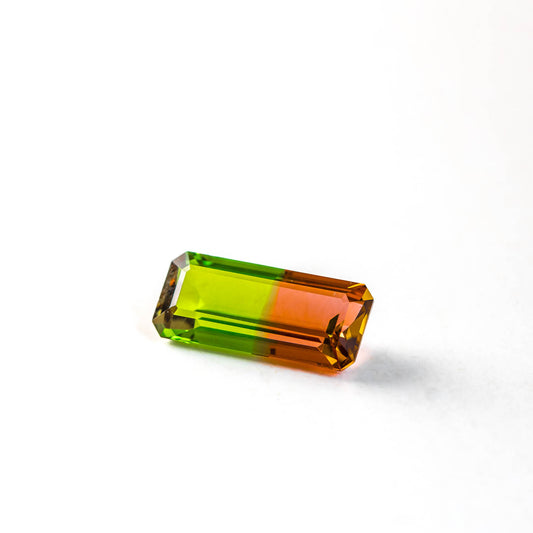 Nanosital Bi-color Orange-Green #E-96+B-1326 Octagon 18*8 mm, 12*12 mm, 12*10 mm
