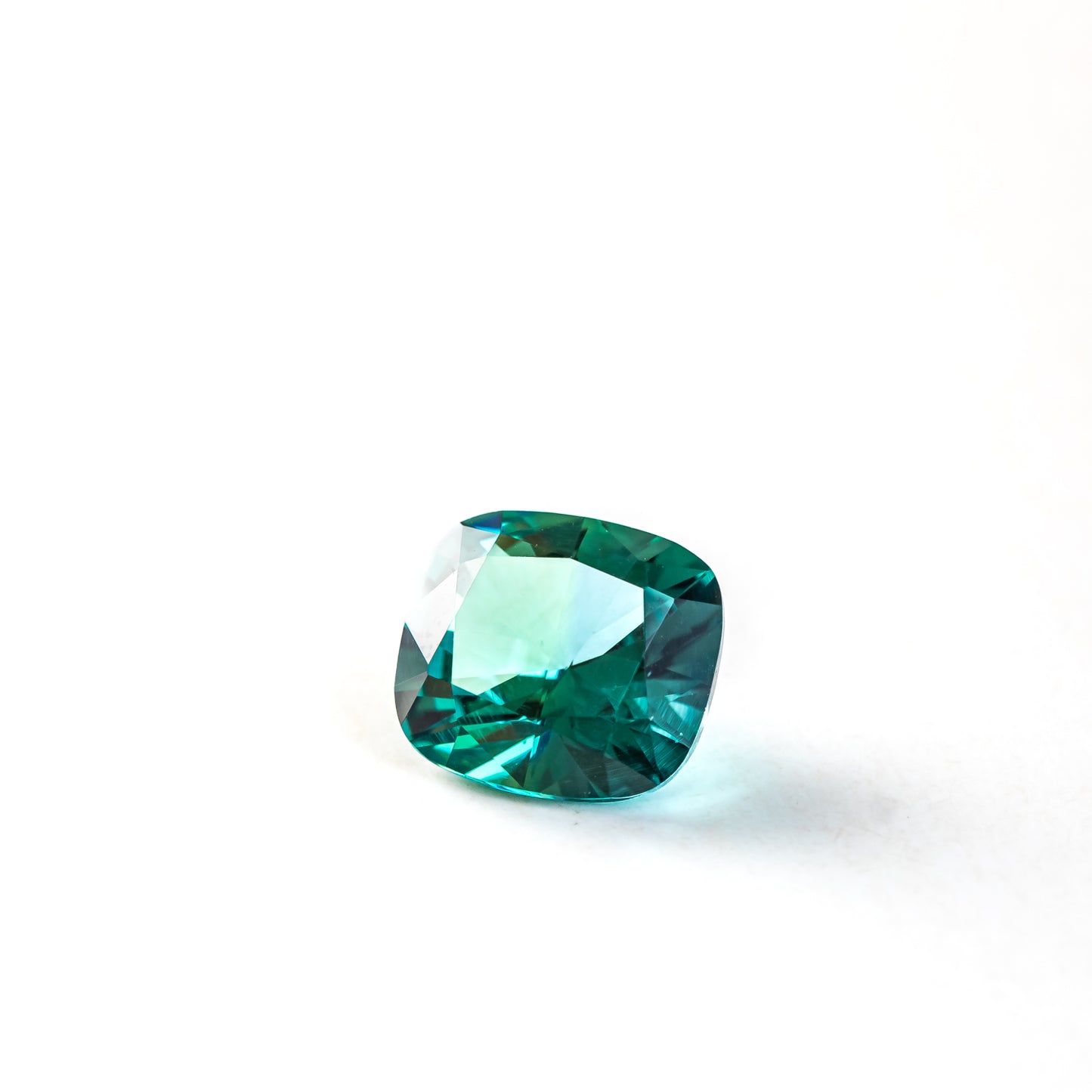 Nanosital Bi-color Blue-Green #A-111+A-5913 Cushion 13*12 mm, 16*10 mm