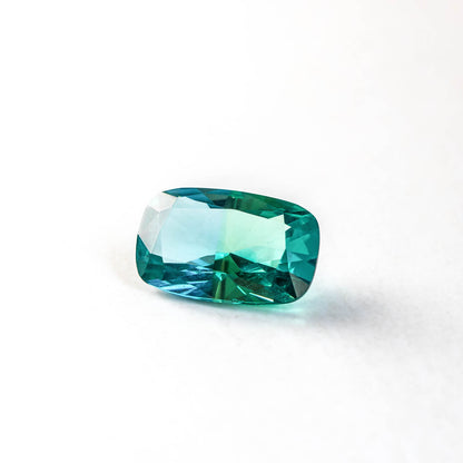 Nanosital Bi-color Blue-Green #A-111+A-5913 Cushion 13*12 mm, 16*10 mm