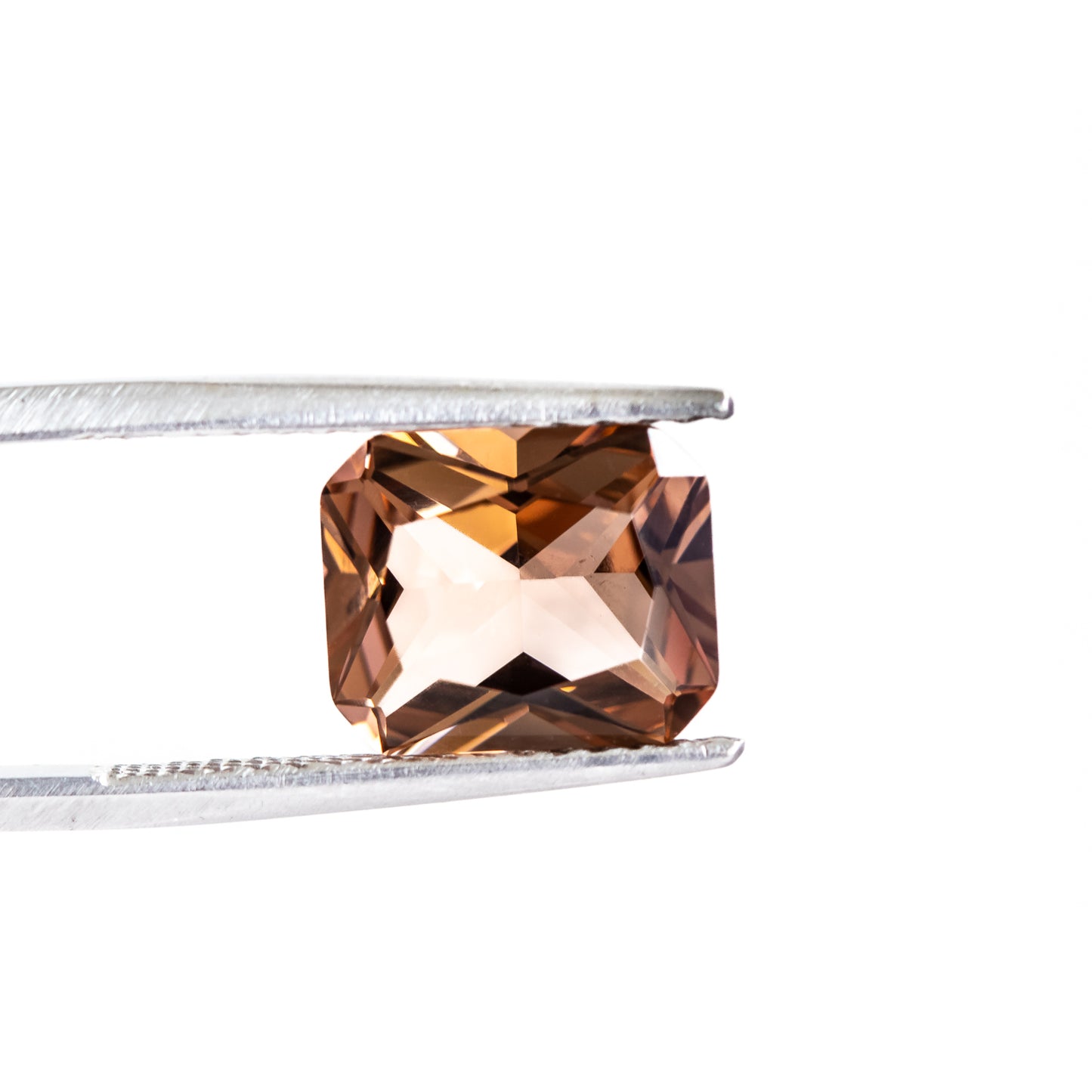 Nanosital #A-2296 Topaz Tea Dark Octagon 12*10 mm, 8*6 mm