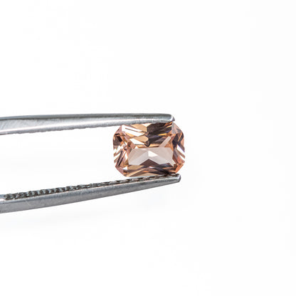 Nanosital #A-2296 Topaz Tea Dark Octagon 12*10 mm, 8*6 mm