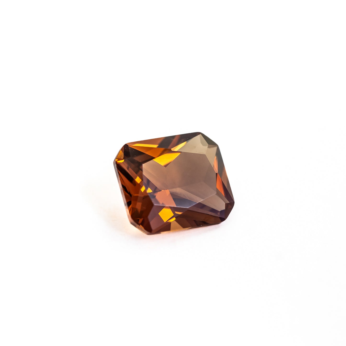 Nanosital #4 Citrine Madeira Octagon 12*10 mm, 8*6 mm