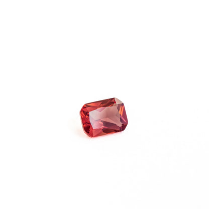 Nanosital #E-481 Padparadscha Octagon 12*10 mm, 8*6 mm