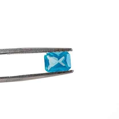 Nanosital #E-224/2 Chalcedony Neon Octagon 12*10 mm, 8*6 mm