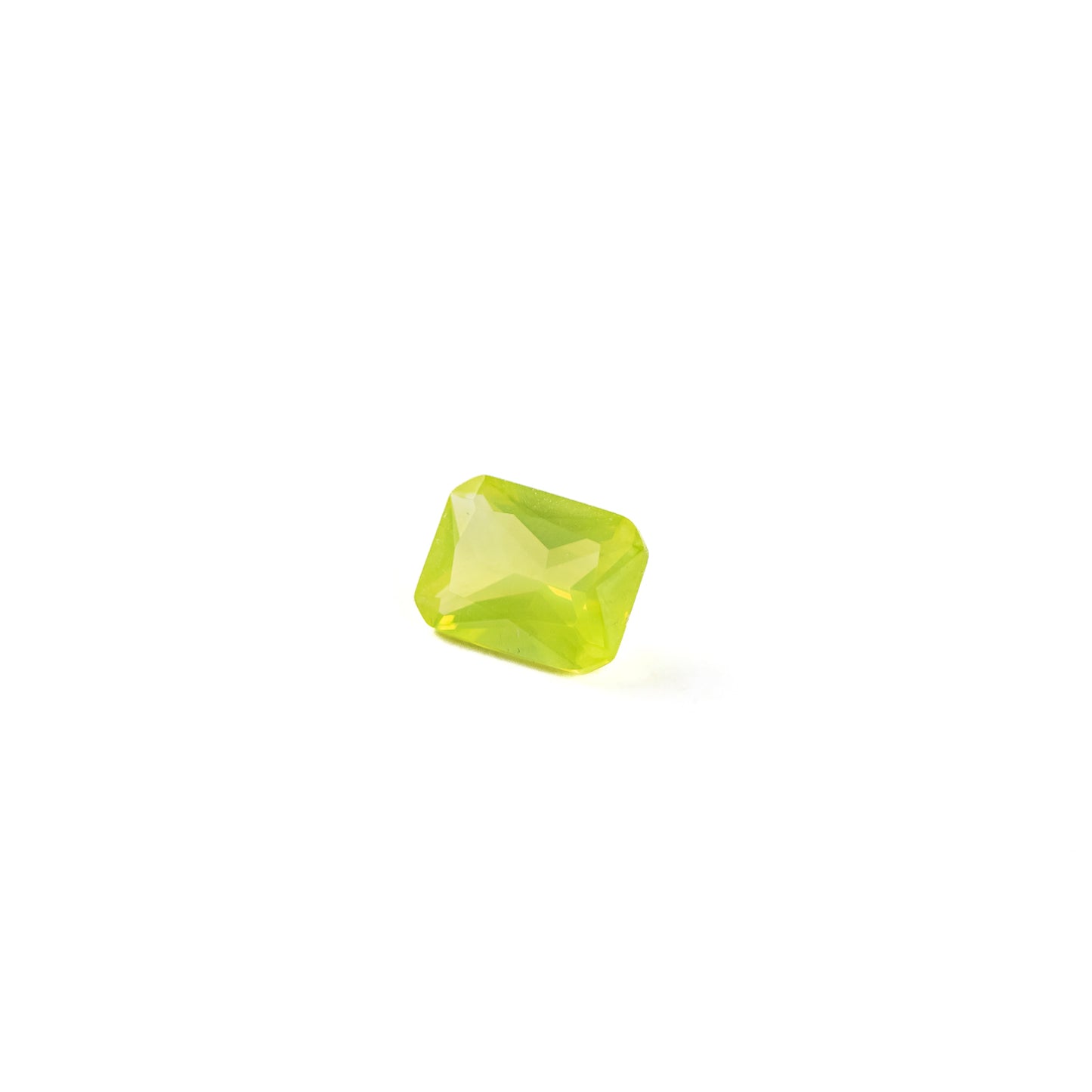 Nanosital #B-2986 Prehnite Yellow Octagon 12*10 mm, 8*6 mm