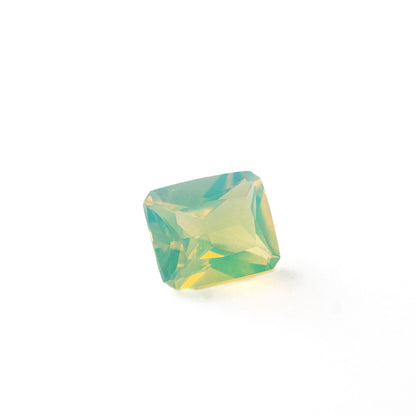 Nanosital #A-9825 Apple Green Opal Octagon 12*10 mm, 8*6 mm