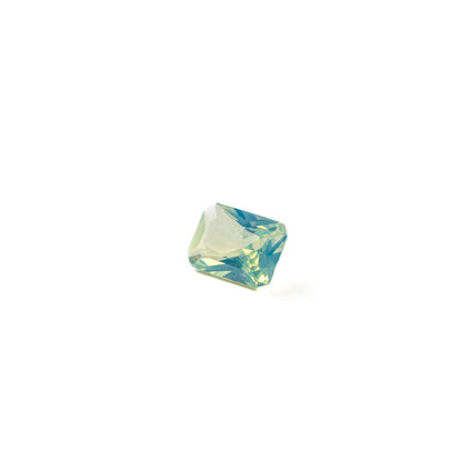 Nanosital #A-9825 Apple Green Opal Octagon 12*10 mm, 8*6 mm