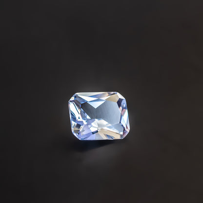 Nanosital #A-144 Ice Blue Octagon 12*10 mm, 8*6 mm