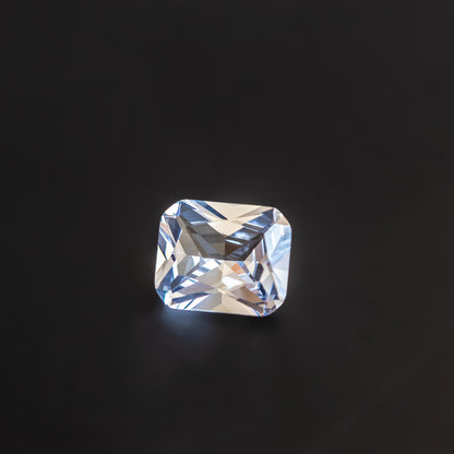Nanosital #A-144 Ice Blue Octagon 12*10 mm, 8*6 mm