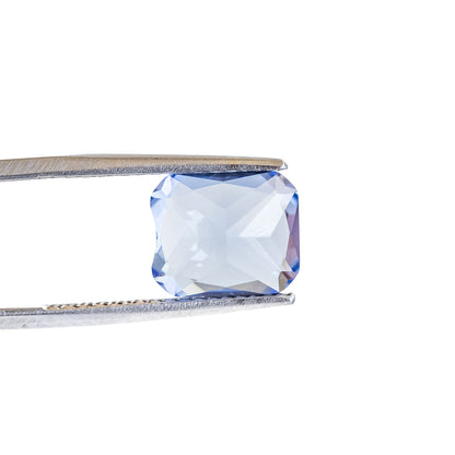 Nanosital #A-4056 Ice Blue Octagon 12*10 mm, 8*6 mm