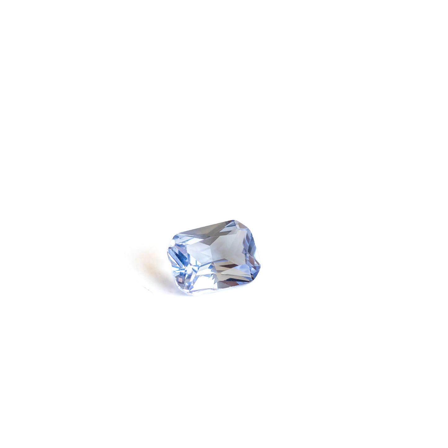 Nanosital #A-4056 Ice Blue Octagon 12*10 mm, 8*6 mm