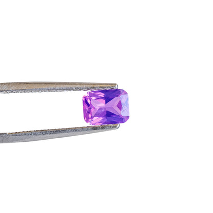 Nanosital #E-182/1 Chalcedony Orchid Purple Octagon 12*10 mm, 8*6 mm