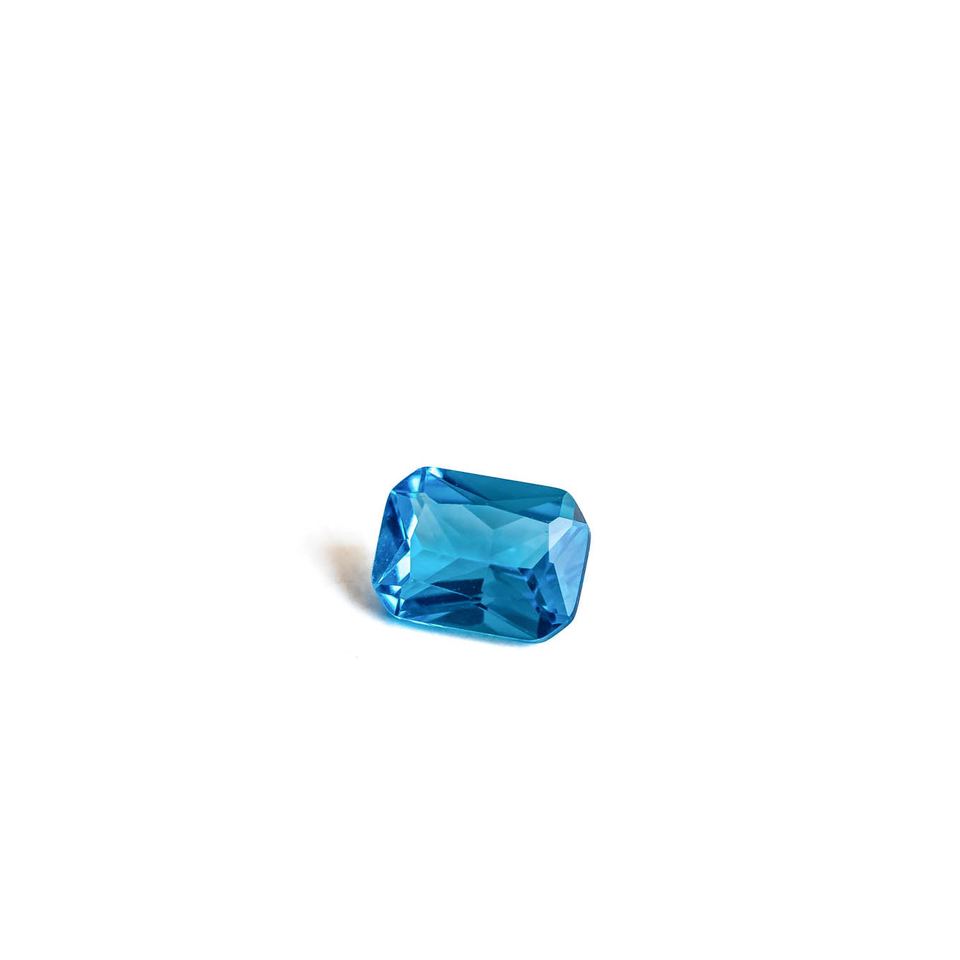 Nanosital #E-257 Topaz Swiss Extra Octagon 12*10 mm, 8*6 mm