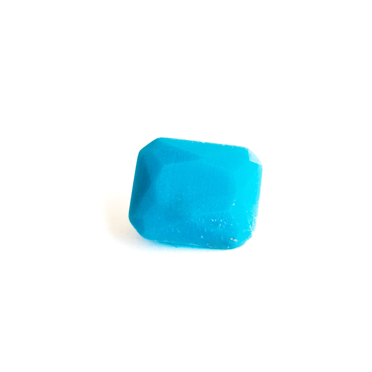 Nanosital #0003/1 Light Turquoise Octagon 12*10 mm, 8*6 mm