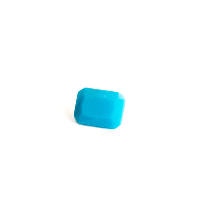 Nanosital #0003/1 Light Turquoise Octagon 12*10 mm, 8*6 mm