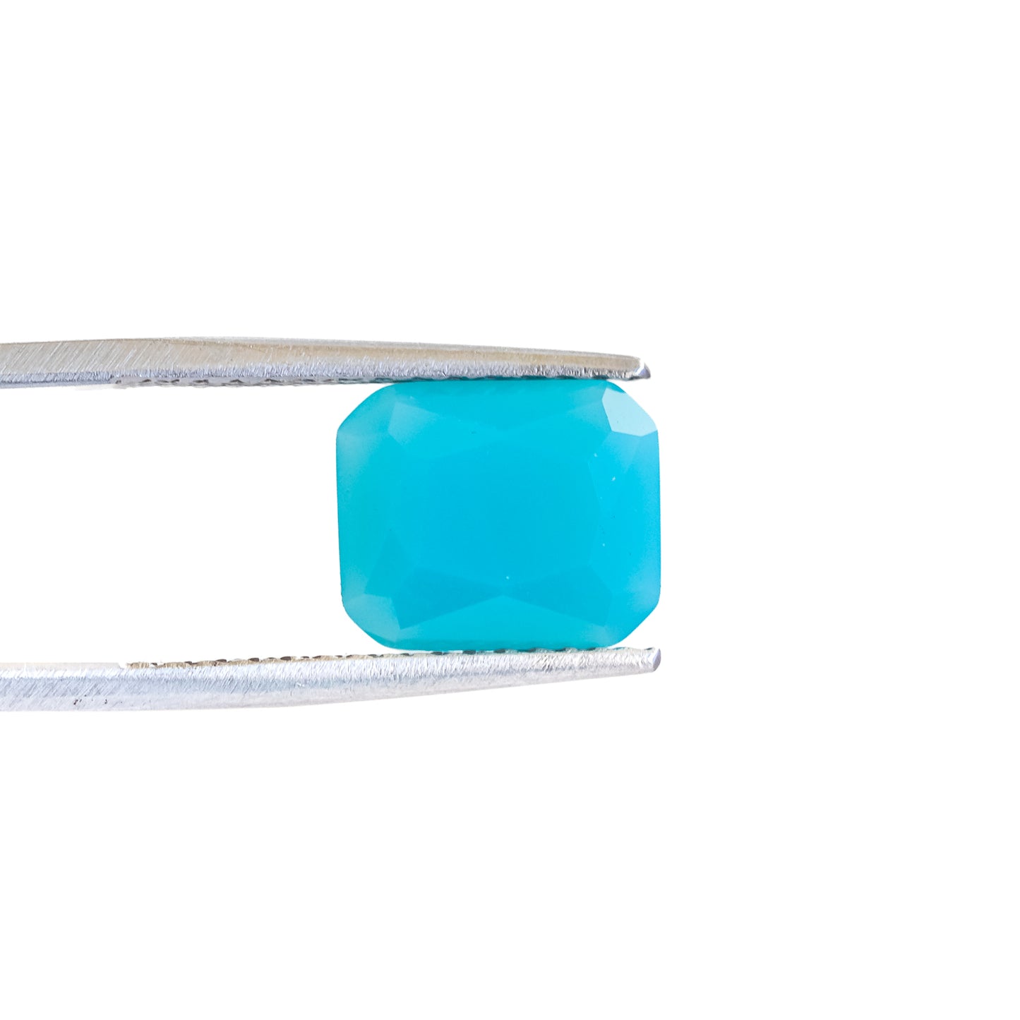Nanosital #E-253 Blue Lagoon Octagon 12*10 mm, 8*6 mm