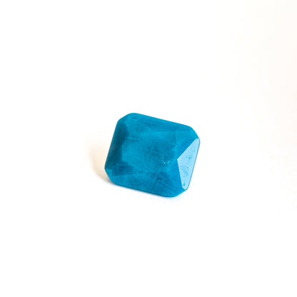 Nanosital #0003/3 Dark Blue Turquoise Octagon 12*10 mm, 8*6 mm