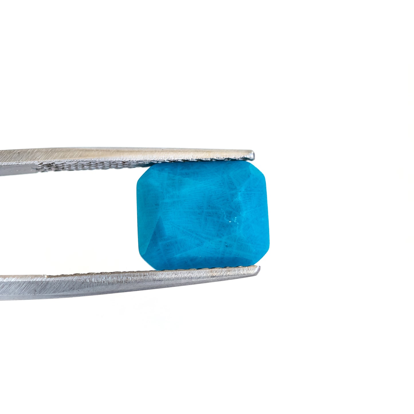 Nanosital #0003/3 Dark Blue Turquoise Octagon 12*10 mm, 8*6 mm
