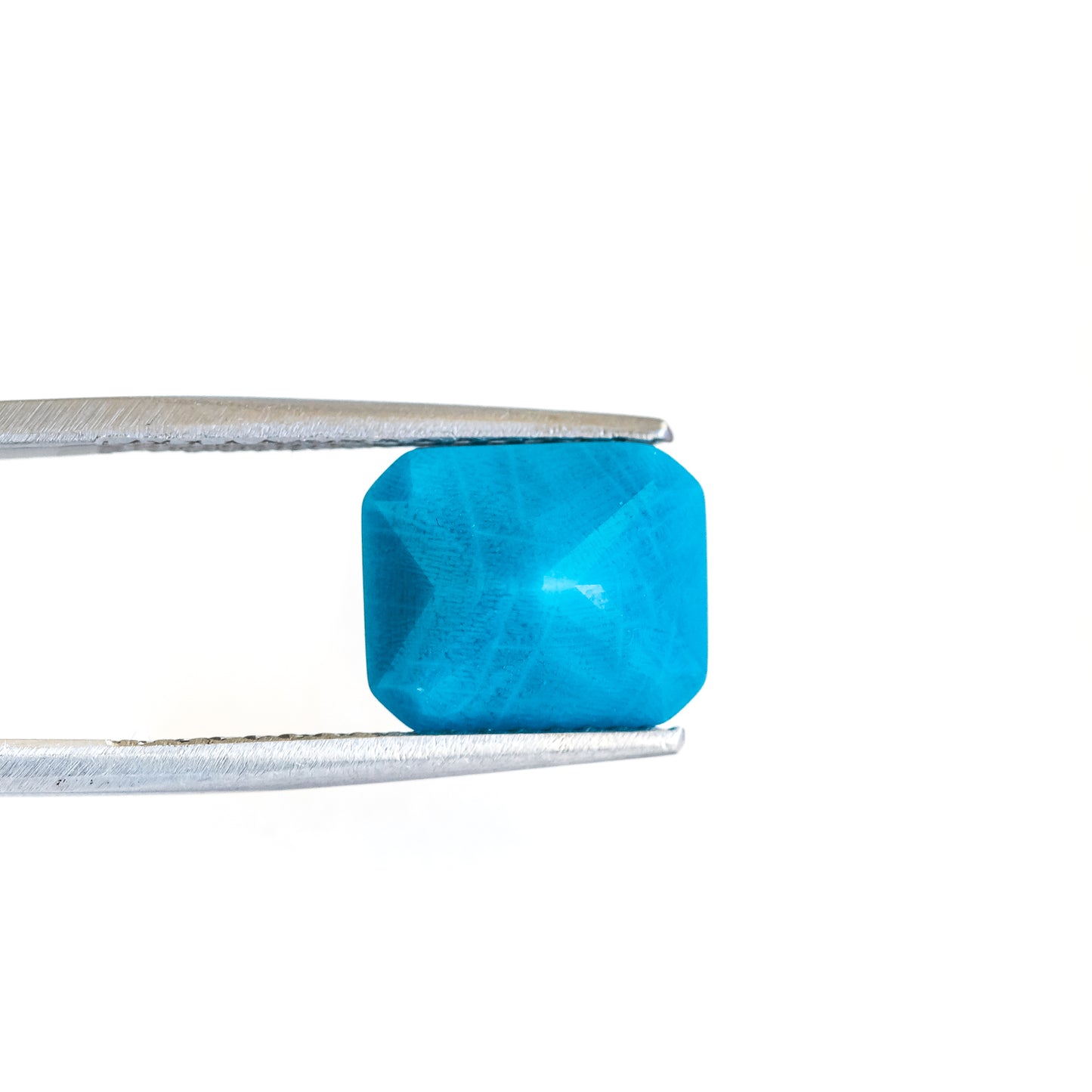 Nanosital #0003/3 Dark Blue Turquoise Octagon 12*10 mm, 8*6 mm
