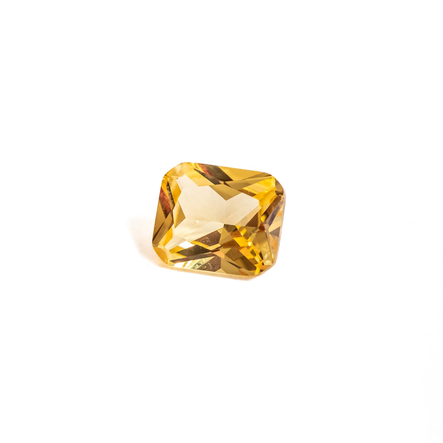 Nanosital #E-399 Gold Octagon 12*10 mm, 8*6 mm