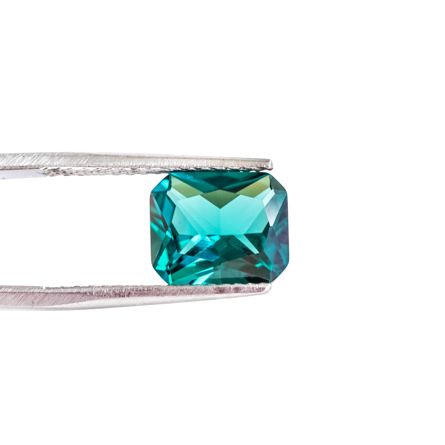 Nanosital #A-75 Tourmaline Paraiba Octagon 12*10 mm, 8*6 mm
