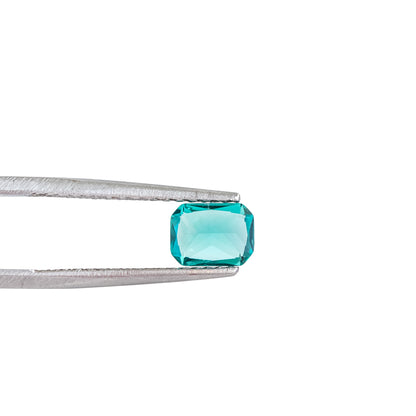 Nanosital #A-75 Tourmaline Paraiba Octagon 12*10 mm, 8*6 mm