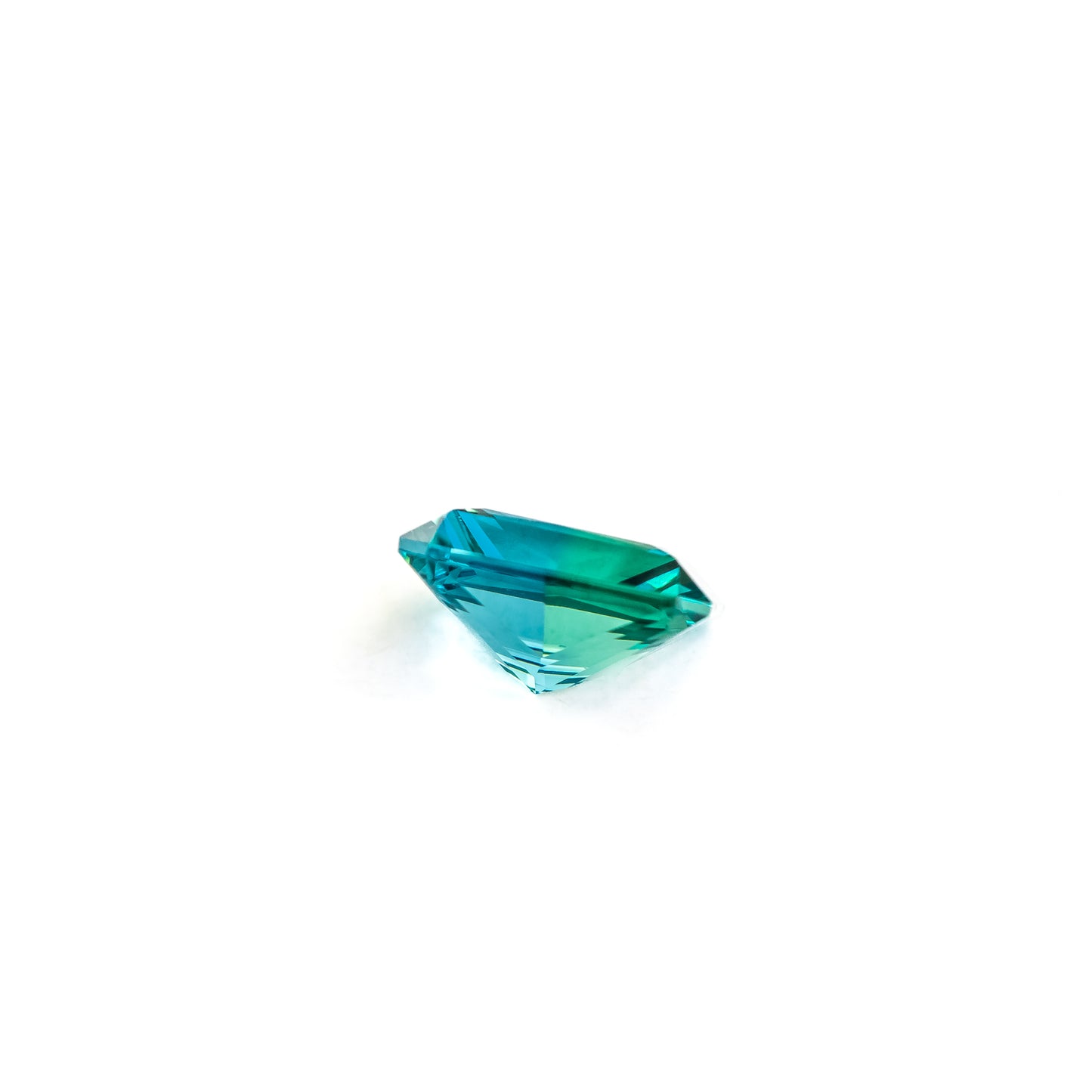Nanosital Bi-color Blue-Green #A-111+A-5913 Octagon 12*10 mm