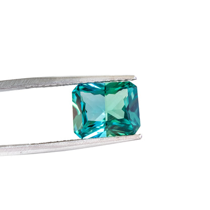 Nanosital Bi-color Blue-Green #A-111+A-5913 Octagon 12*10 mm