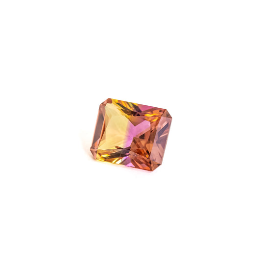 Nanosital Bi-color Pink -Yellow #A-8483+A-8996 Octagon 12*10 mm 8*6 mm