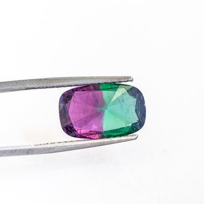 Nanosital Bi-color Pink-Green #Z-9095+Z-5913 Cushion 16*10 mm
