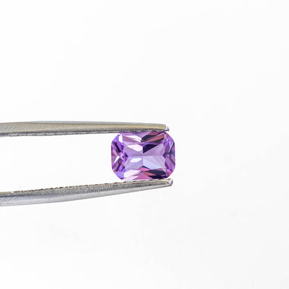 Nanosital #B-1805 Amethyst Light Octagon 12*10 mm, 8*6 mm