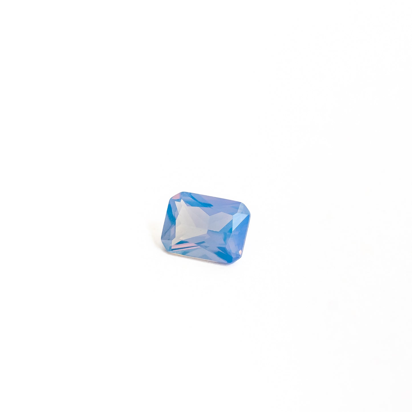 Nanosital #003/2 Chalcedony Blue Octagon 12*10 mm, 8*6 mm