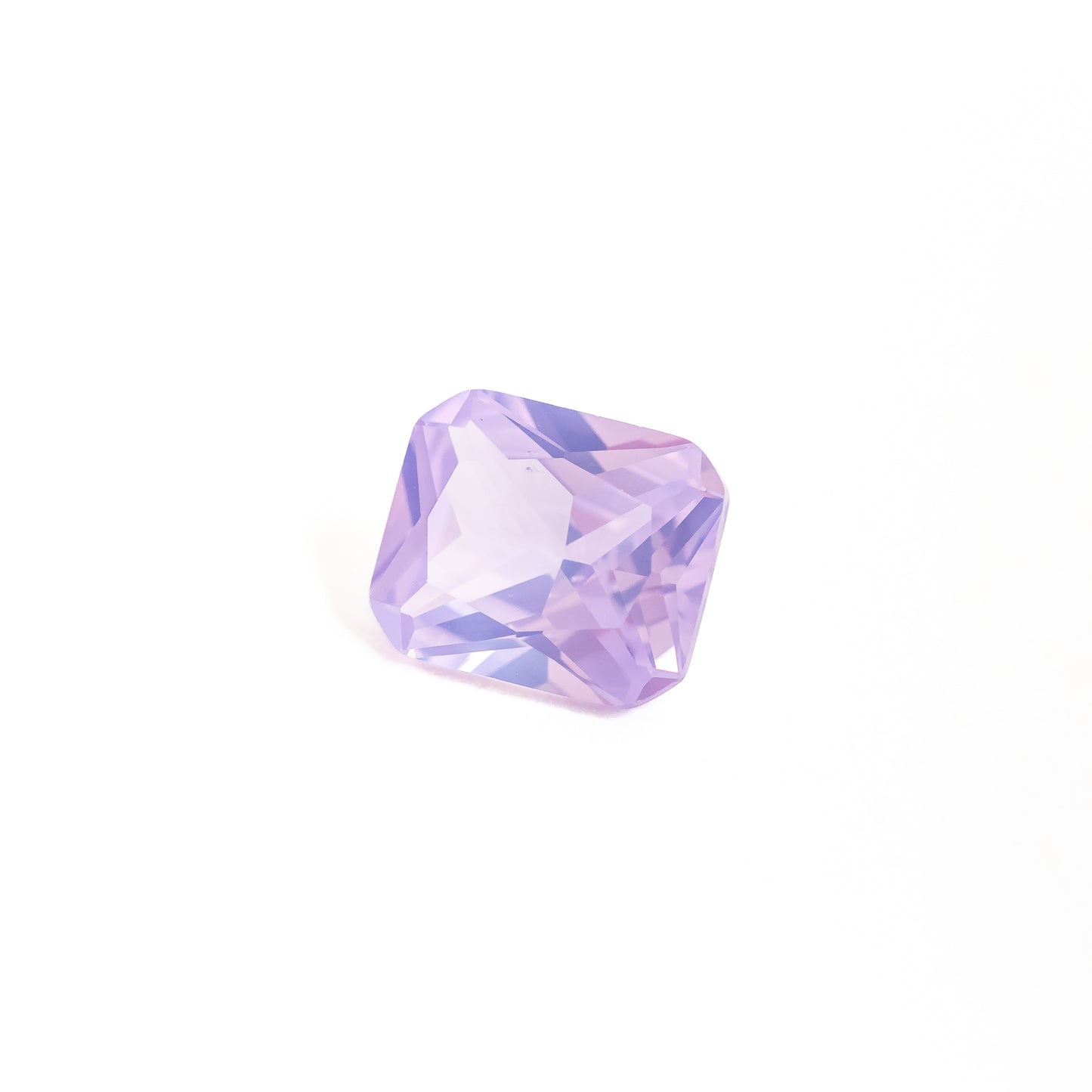 Nanosital #B-2287 Quartz Lavender Octagon 12*10 mm, 8*6 mm
