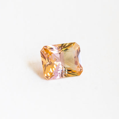 Nanosital Bi-color Champagne-Yellow #777+E-399 Octagon 12*10 mm, 8*6 mm
