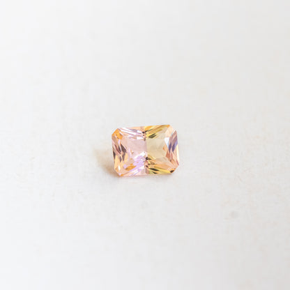 Nanosital Bi-color Champagne-Yellow #777+E-399 Octagon 12*10 mm, 8*6 mm