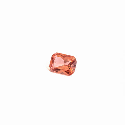 Nanosital #E-96 Padparadscha Octagon 12*10 mm, 8*6 mm