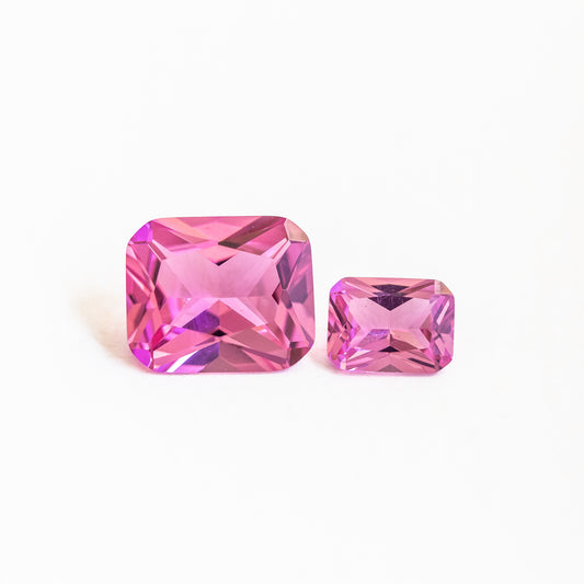 Nanosital #A-8483 Kunzite Octagon 12*10 mm, 8*6 mm