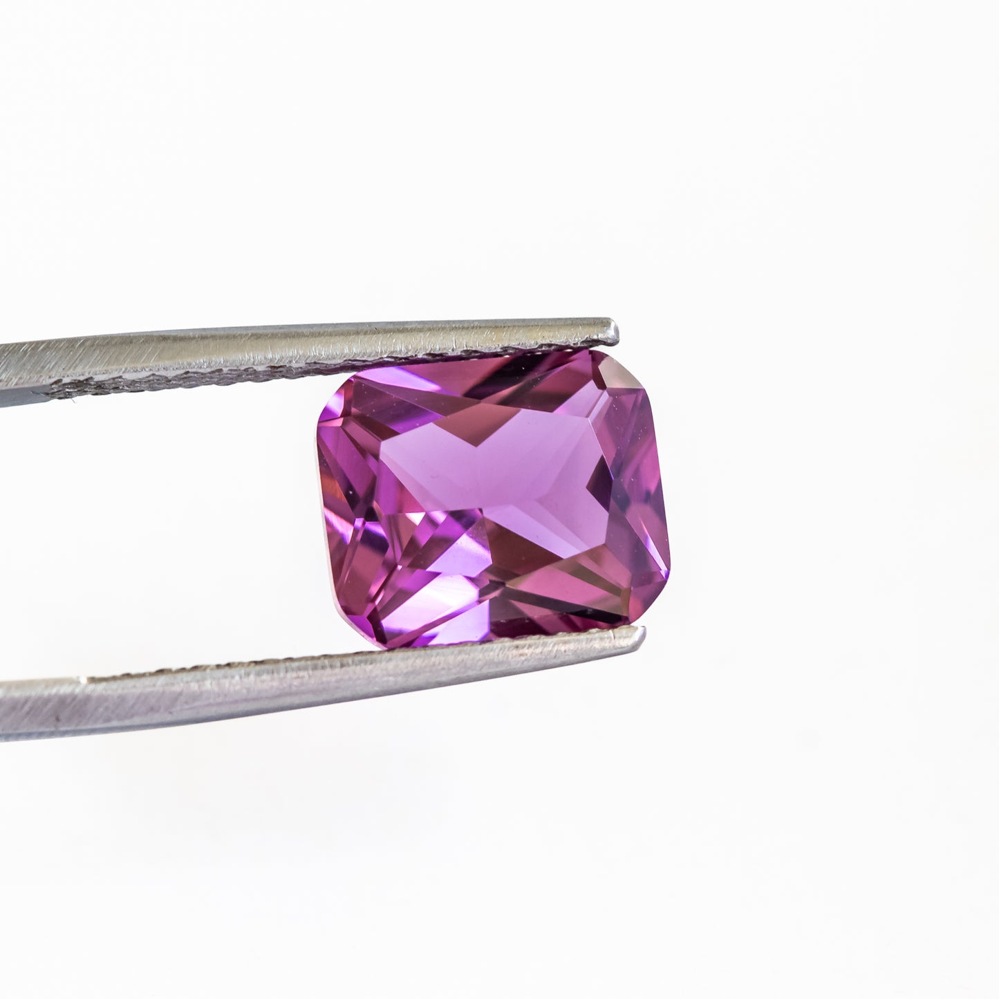 Nanosital #A-2449 Rhodolite Octagon 12*10 mm, 8*6 mm