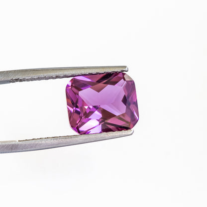 Nanosital #A-2449 Rhodolite Octagon 12*10 mm, 8*6 mm