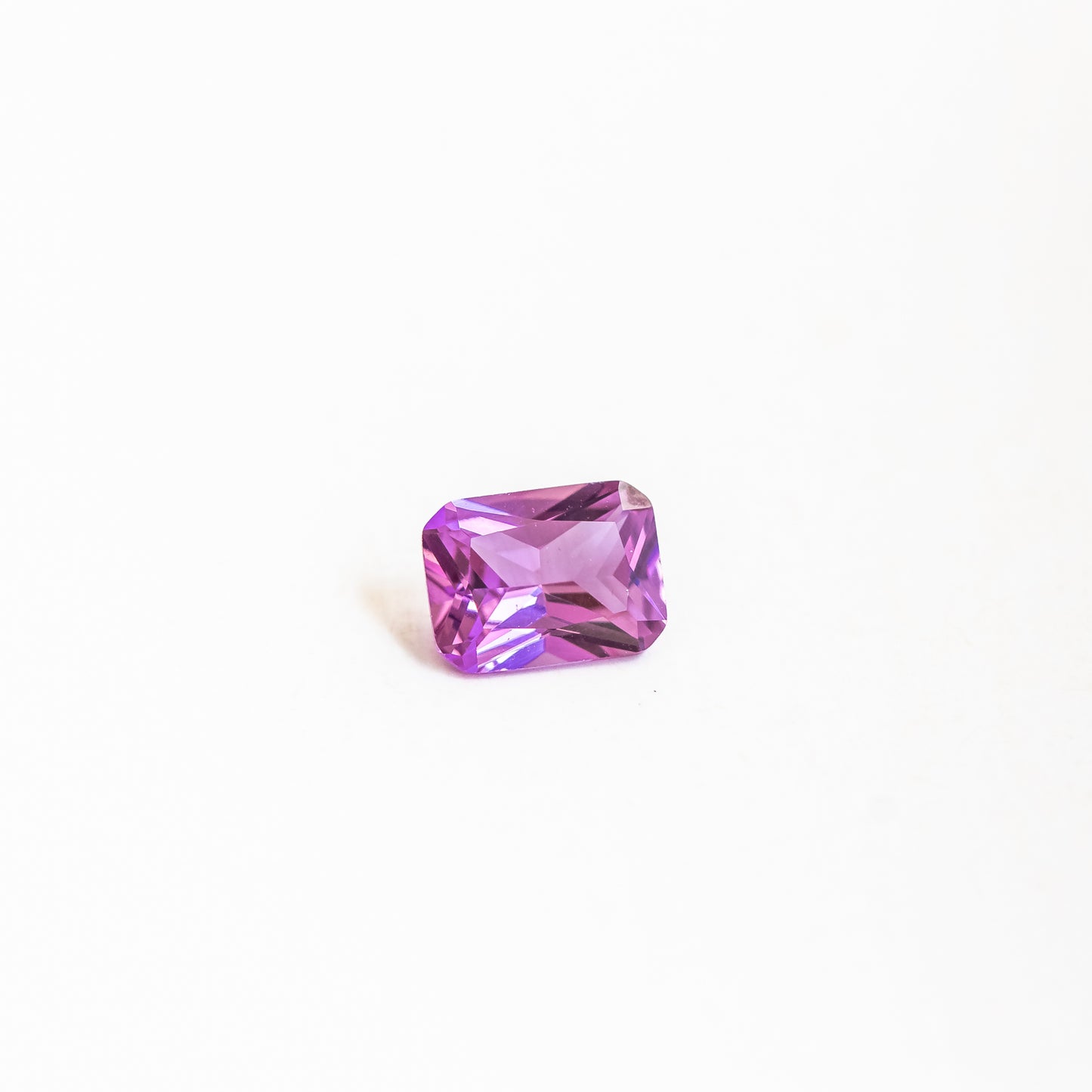 Nanosital #A-2449 Rhodolite Octagon 12*10 mm, 8*6 mm