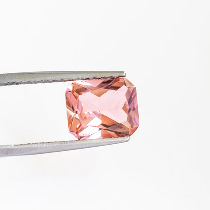 Nanosital #A-1076 Salmon Octagon 12*10 mm, 8*6 mm