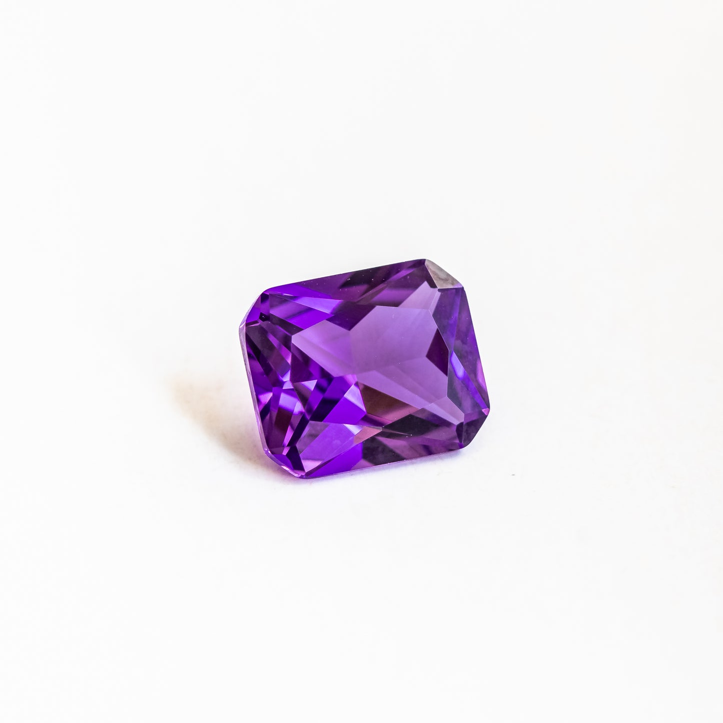 Nanosital #A-2299 Amethyst Medium Octagon 12*10 mm, 8*6 mm