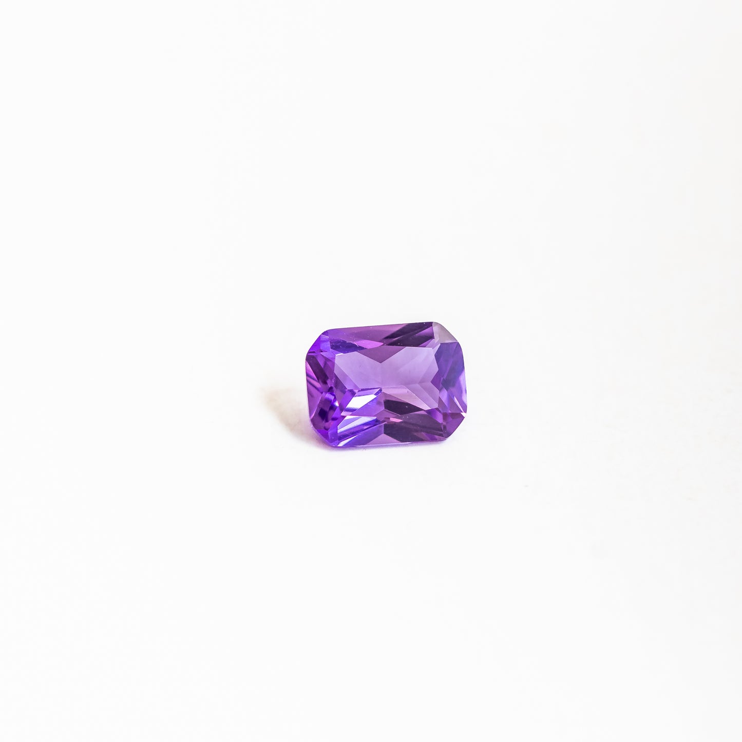Nanosital #A-2299 Amethyst Medium Octagon 12*10 mm, 8*6 mm