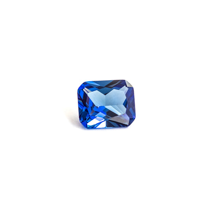 Nanosital #A-472 Sapphire Blue Light Octagon 12*10 mm, 8*6 mm
