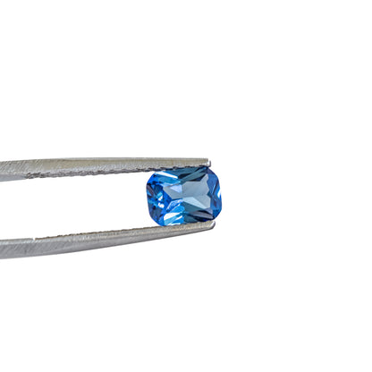 Nanosital #A-472 Sapphire Blue Light Octagon 12*10 mm, 8*6 mm
