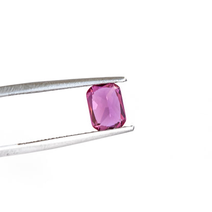 Nanosital #A-9100 Tourmaline Pink Octagon 8*6 mm