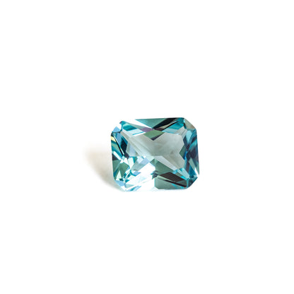 Nanosital #A-150 Aquamarine Octagon 12*10 mm, 8*6 mm