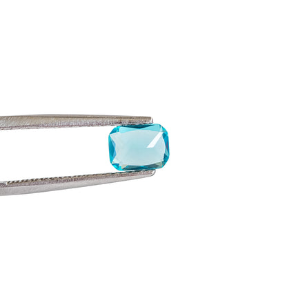 Nanosital #B-6204 Paraiba Neon Octagon 12*10 mm, 8*6 mm