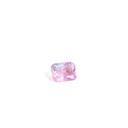 Nanosital #A-3674+A-7309 Pink-Blue Mélange Octagon 12*10 mm, 8*6 mm