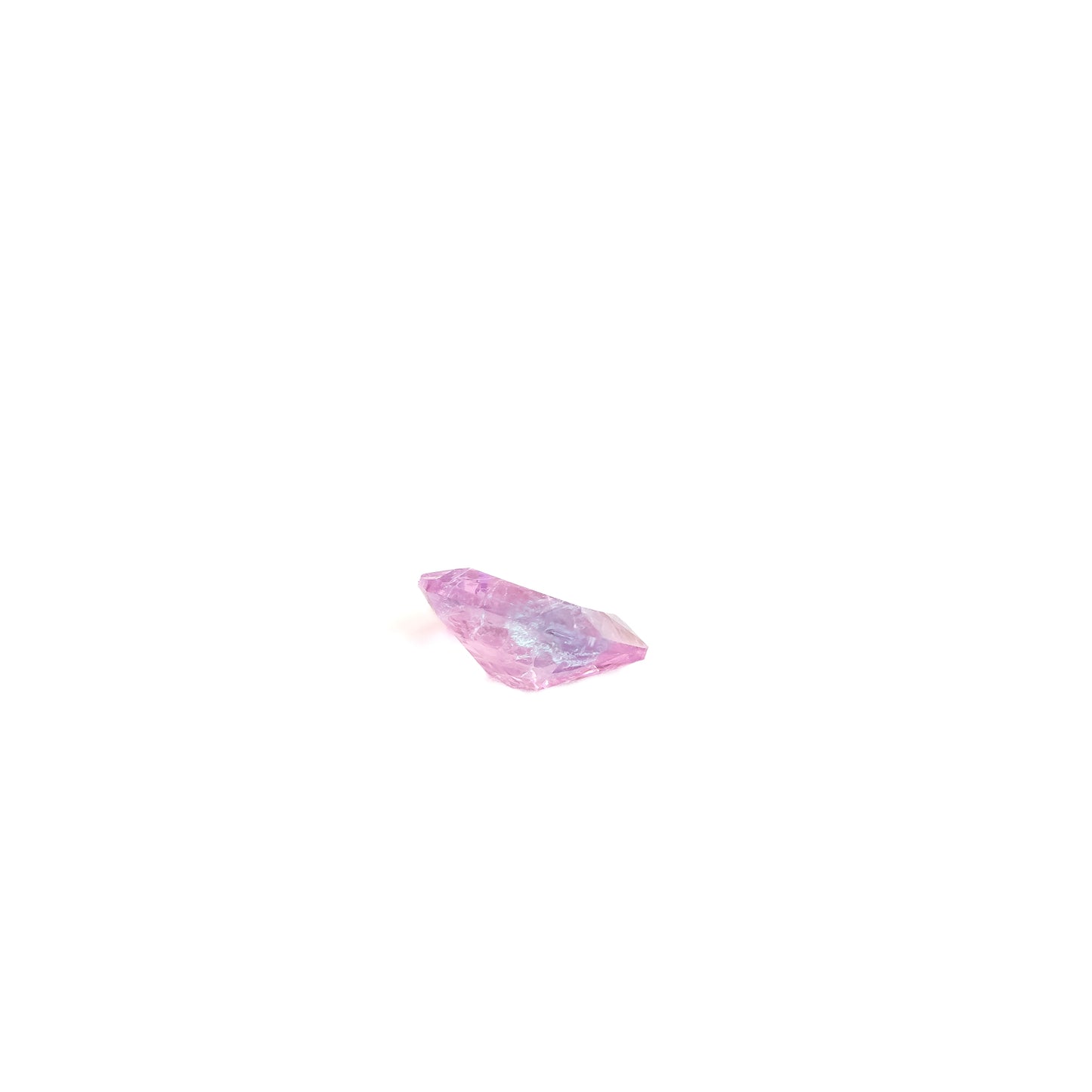 Nanosital #A-3674+A-7309 Pink-Blue Mélange Octagon 12*10 mm, 8*6 mm